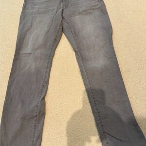 Hudson Jeans Classic Gray Denim- stretch jeans 36 waste 32 length